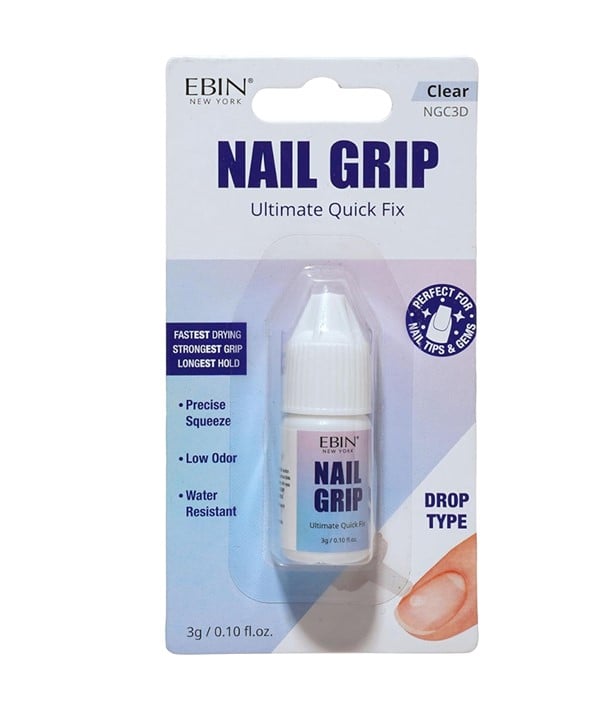 NAIL GRIP ULTIMATE QUICK FIX DROP TYPE NGC3D CLAIR 