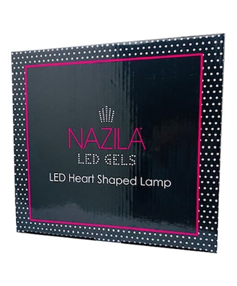 NAZILA LED GELS LAMPE EN FORME DE COEUR 