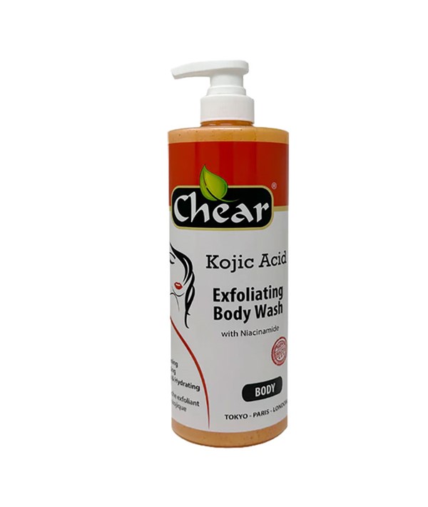 NETTOYANT EXFOLIANT POUR LE CORPS À L'ACIDE KOJIQUE CHEAR