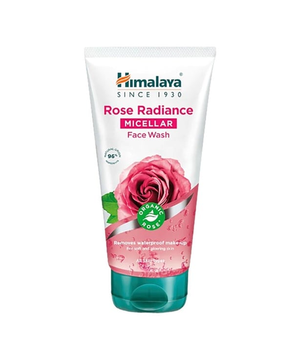 NETTOYANT MICELLAIRE POUR LE VISAGE HIMALAYA ROSE RADIANCE 