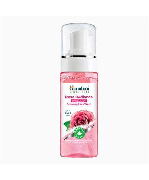 Nettoyant moussant micellaire pour le visage HIMALAYA ROSE RADIANCE 