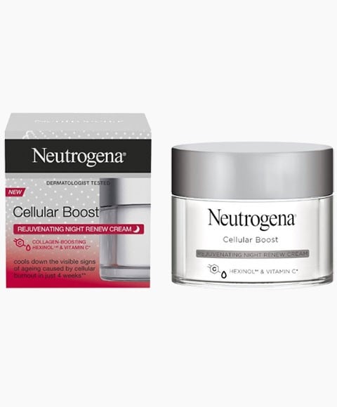 NEUTROGENA CELLULAR BOOST CRÈME RÉJUVENANTE DE NUIT RENOUVELANTE