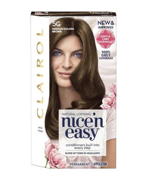 NICE N EASY COULEUR PERMANENTE 5G BRUN MOYEN DORÉ
