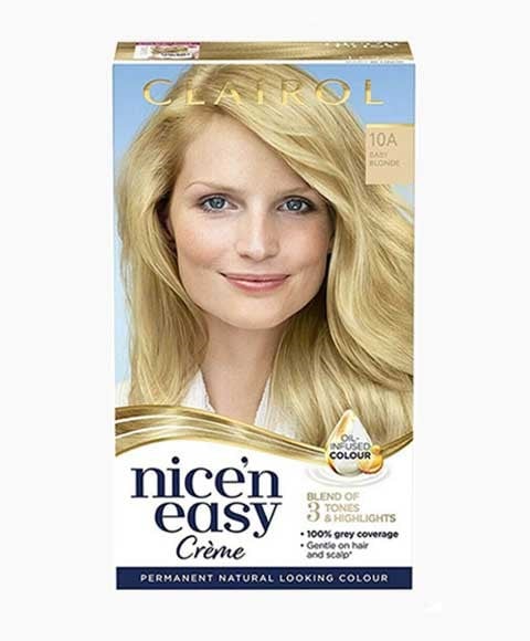 NICE N EASY CREME COULEUR PERMANENTE 10A BLOND BÉBÉ