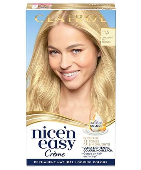 NICE N EASY CREME COULEUR PERMANENTE 11A BLO CENDRÉ ULTRA LÉGER