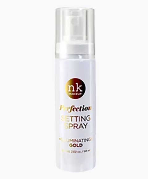 NK PERFECTION SPRAY FIXANT ILLUMINATING GOLD 