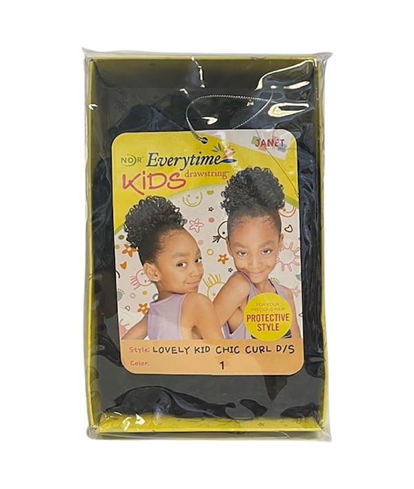 NOIR EVERY TIME LOVELY KID CHIC CURL DRAWSTRING