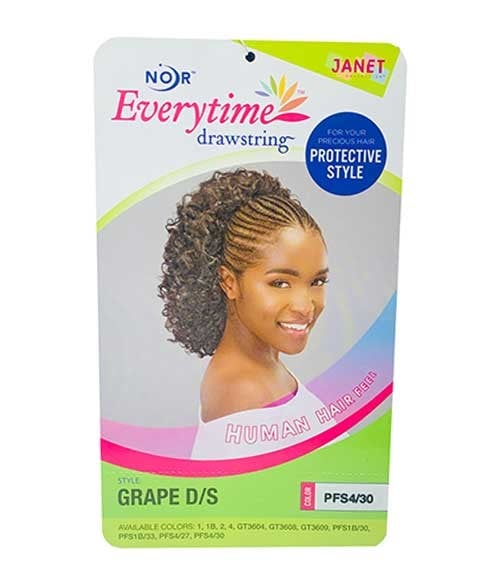 NOIR EVERY TIME SYN GRAPE DS PONYTAIL 