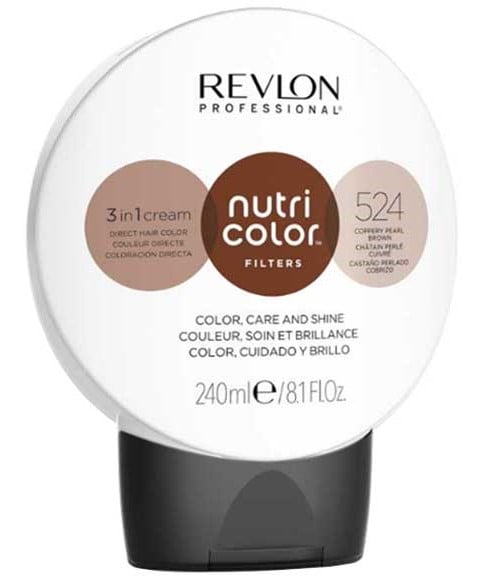 NUTRI COLOR 3 EN 1 CRÈME 524 BRUN PERLE CUIVRÉ