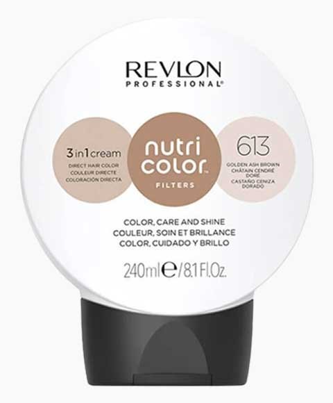 NUTRI COLOR 3 EN 1 CRÈME 613 BRUN CENDRÉ DORÉ 