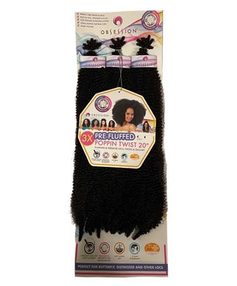 OBSESSION SYN 3X TRESSES POPPIN TWIST PRÉ FLUFFÉES 