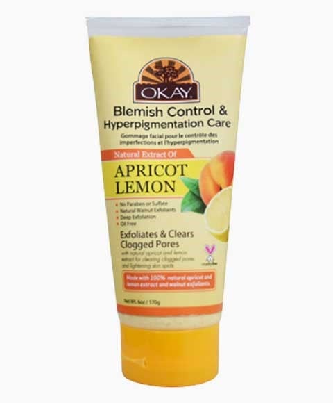OKAY PURE NATURALS BLEMISH CONTROL ABRICOT LEMON FACIAL SC