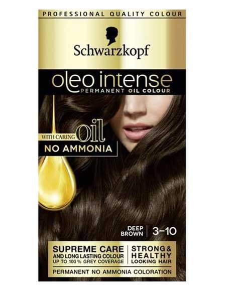 OLEO INTENSE SANS AMMONIAC ​​COULEUR PERMANENTE BRUN PROFOND 3 10 
