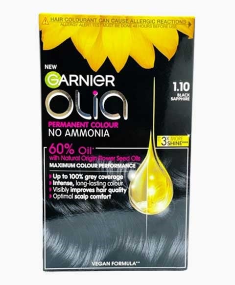 OLIA COULEUR PERMANENTE 1.10 SAPHIR NOIR 