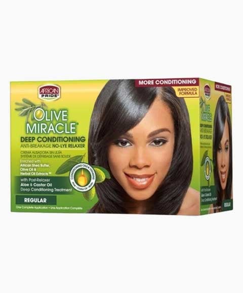 OLIVE MIRACLE ANTI CASSE CONDITIONNEMENT PROFONDE SANS LYE RELAX