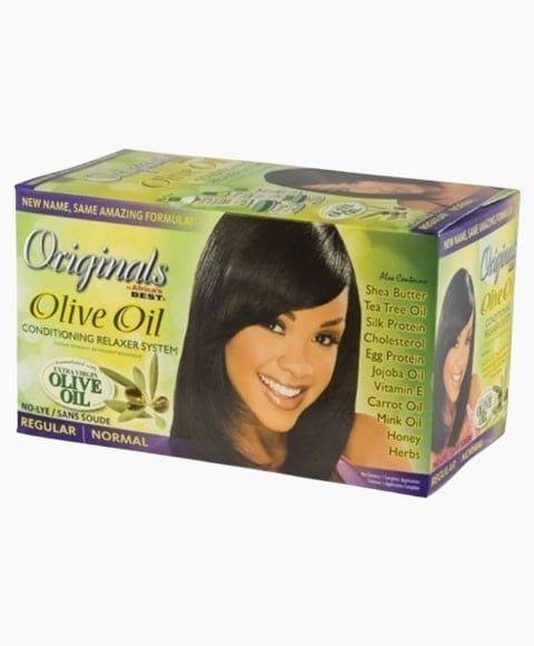 ORIGINALS OIL OLIVE OIL NO LYE CONDITIONING RELAXER SYSTEM REG