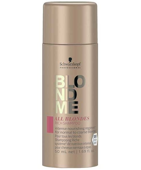 PACK DE VOYAGE SHAMPOOING RICHE BLONDME ALL BLONDES 