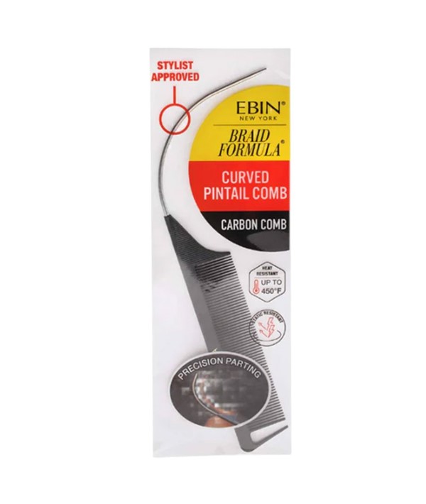 PEIGNE DE CARBONE PINTAIL COURBÉ BRAID FORMULA