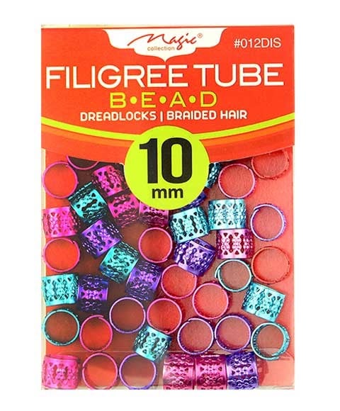PERLE TUBE EN FILIGRANE DE LA COLLECTION MAGIQUE 012DIS