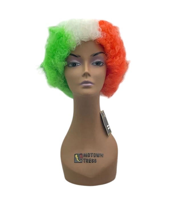 PERRUQUE AFRO DE FÊTE DE COSTUME D'HALLOWEEN 388A IRLANDAIS