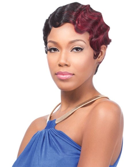 PERRUQUE DE MODE INSTANTANÉE SYN DEMI 