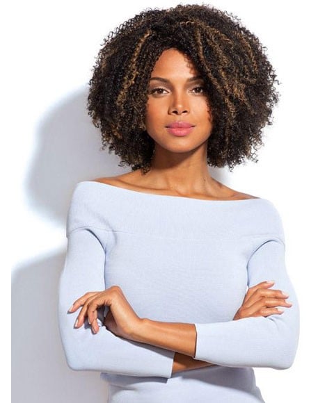 PERRUQUE FEME SYN CONTOURED CURLS