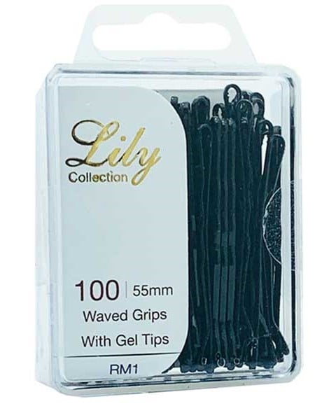 POIGNÉES ONDULÉES LILY COLLECTION AVEC CONSEILS EN GEL RM1 