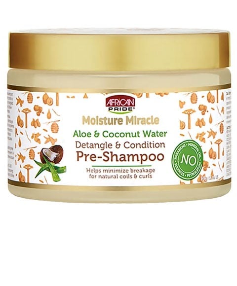 Pré-shampooing à l'eau de coco et à l'aloe vera MOISTURE MIRACLE