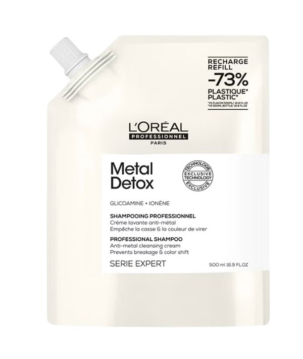 RECHARGE DE SHAMPOOING PROFESSIONNEL METAL DETOX SERIE EXPERT 