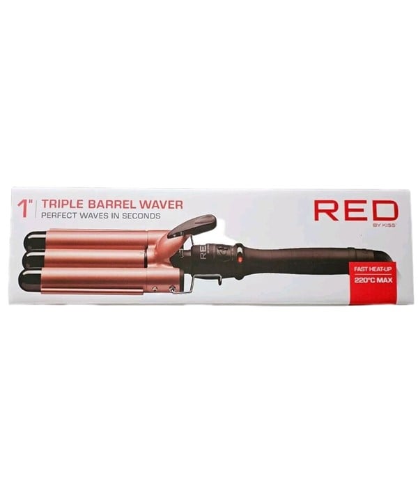 RED BY KISS TRIPLE BARREL WAVER CTI100G 