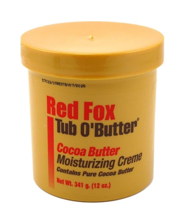 RED FOX TUB O BEURRE CRÈME HYDRATANTE AU BEURRE DE CACAO 