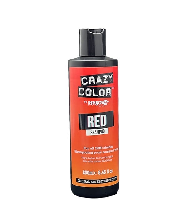 RENBOW CRAZY COLOR SHAMPOOING POUR LES NUANCES ROUGES