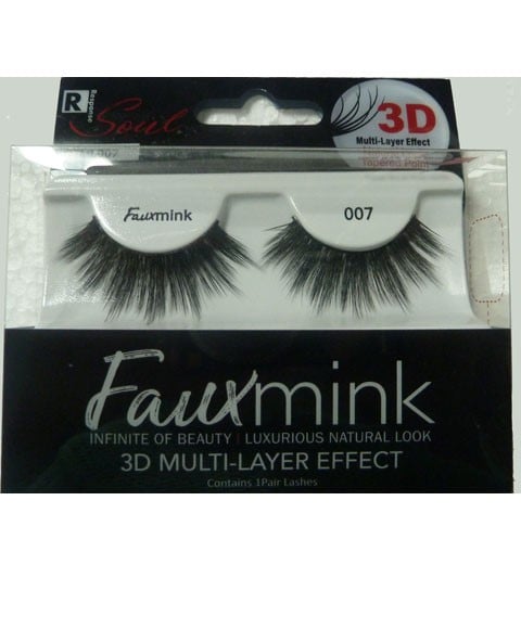 RESPONSE SOUL FAUX MINK 3D EFFECT EYELASH 007 
