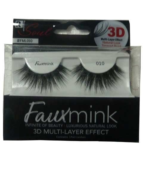 RESPONSE SOUL FAUX MINK 3D EFFECT EYELASH 010 