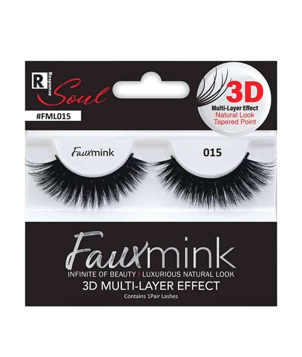 RESPONSE SOUL FAUX MINK 3D EFFECT EYELASH 015 