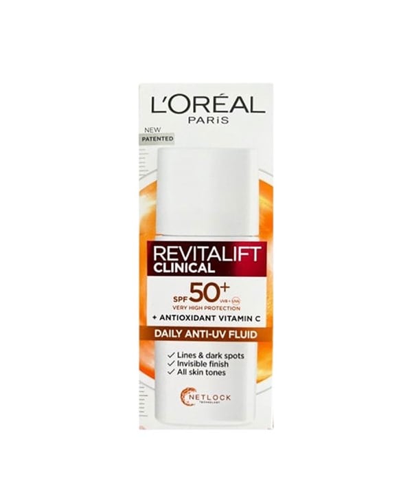 REVITALIFT CLINICAL FLUIDE ANTI UV QUOTIDIEN SPF 50 PLUS