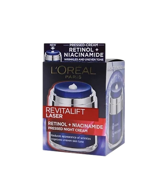 REVITALIFT LASER RETINOL NIACINAMIDE CRÈME DE NUIT PRESSÉE