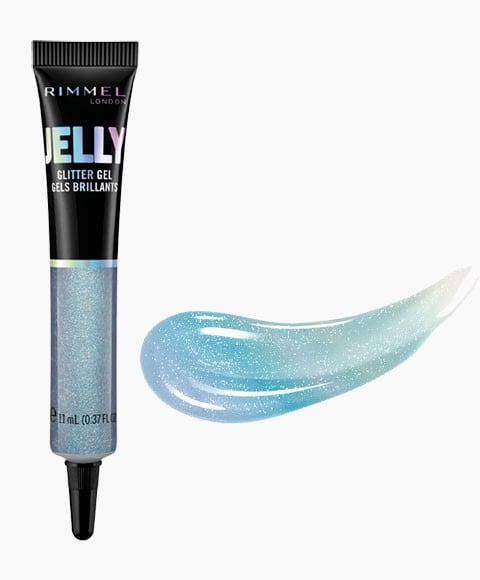 RIMMEL JELLY GLITTER GEL 200 BLEU LAGON 