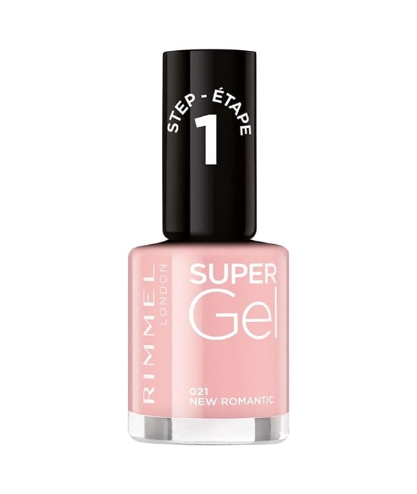 RIMMEL SUPER GEL NAIL ÉTAPE 1 VERNIS 021 NOUVEAU ROMANTIQUE