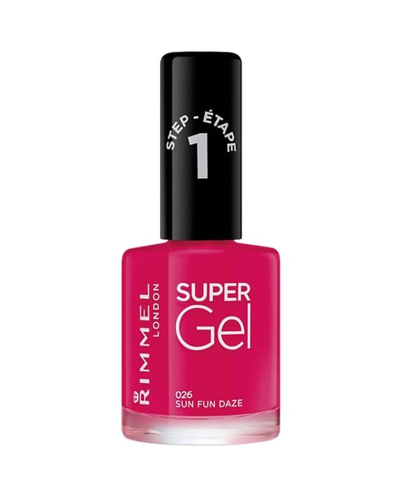 RIMMEL SUPER GEL NAIL ÉTAPE 1 VERNIS 026 SUN FUN DAZE