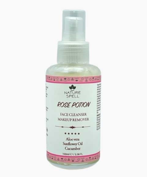 ROSE POTION NETTOYANT VISAGE DÉMAQUILLANT 