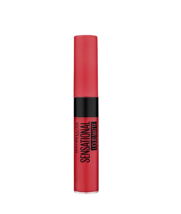 ROUGE À LÈVRES LIQUIDE MAT SENSATIONNEL 03 FLUSH IT RED 