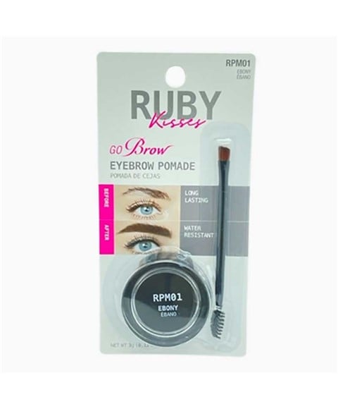 RUBY KISSES GO BROW POMADE RPM01 ÉBÈNE 