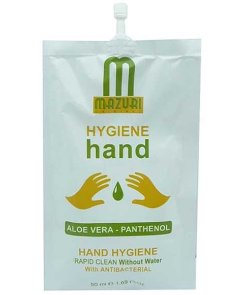 SACHET DÉSINFECTANT ANTIBACTÉRIEN POUR LES MAINS HYGIÈNE
