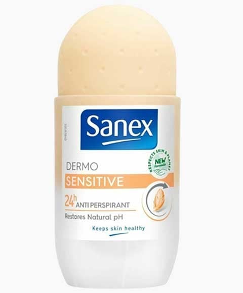 SANEX DERMO SENSITIVE ANTI-TRANSPIRANT ROLL ON