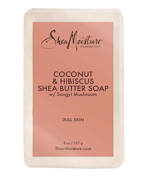 SAVON AU BEURRE DE KARITÉ DE COCO ET D'HIBISCUS SHEA MOISTURE