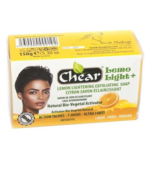 SAVON EXFOLIANT AU CITRON CHEAR LEMO LIGHT PLUS 