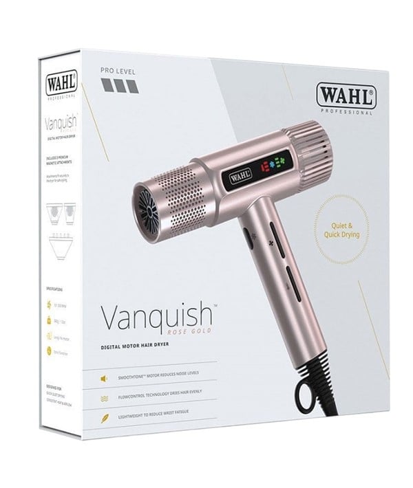 SÈCHE-CHEVEUX WAHL VANQUISH OR ROSE 