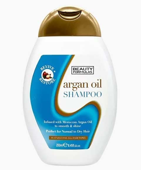 SHAMPOOING À L'HUILE D'ARGAN BEAUTY FORMULAS 