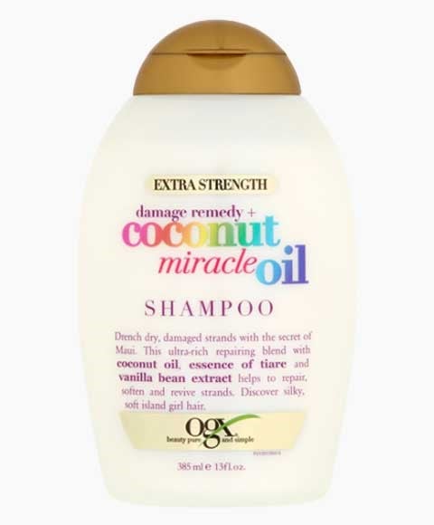 SHAMPOOING À L'HUILE MIRACLE DE COCO OGX DAMAGE REMEDY 